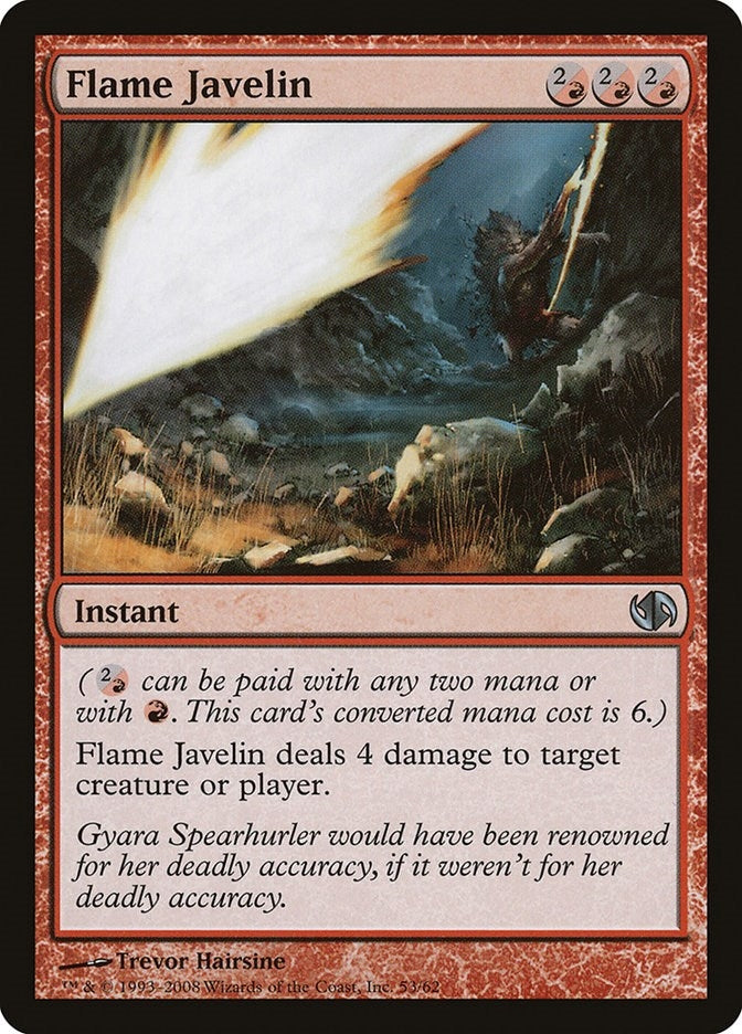 Image for Flame Javelin (53) (Duel Decks: Jace vs. Chandra) - Magic: The Gathering