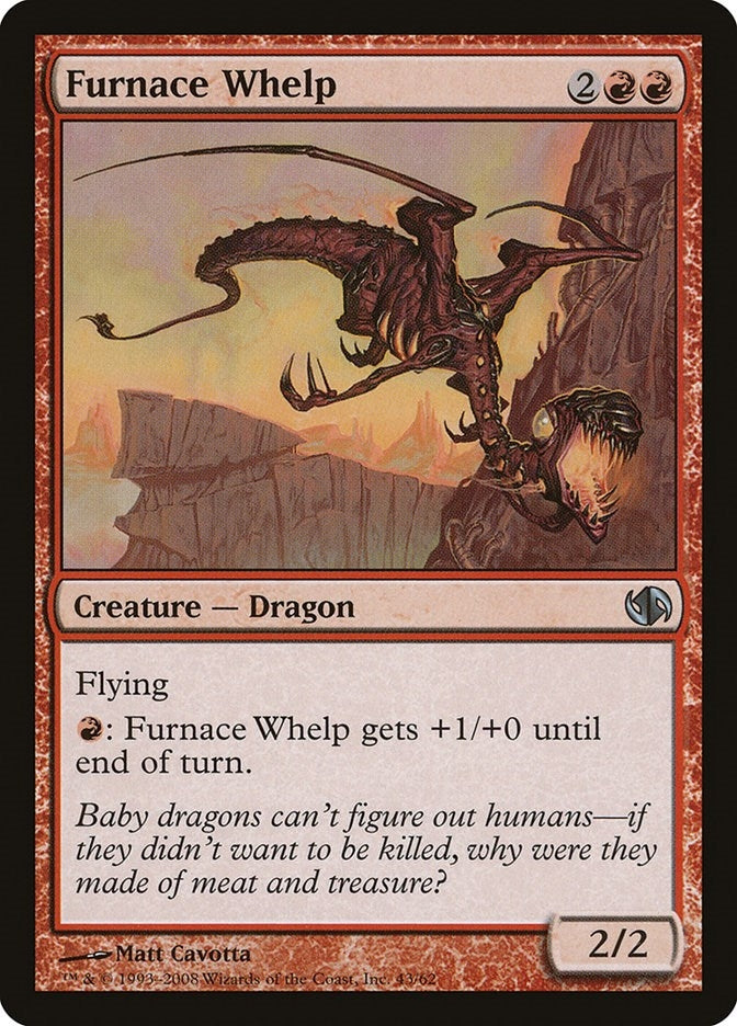Image for Furnace Whelp (43) (Duel Decks: Jace vs. Chandra) - Magic: The Gathering
