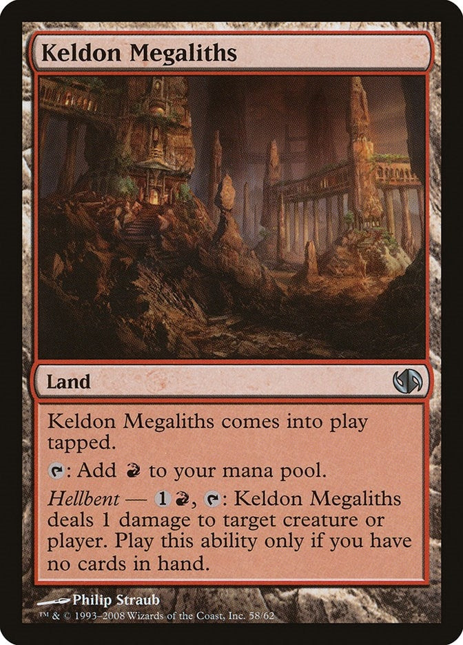 Image for Keldon Megaliths (58) (Duel Decks: Jace vs. Chandra) - Magic: The Gathering