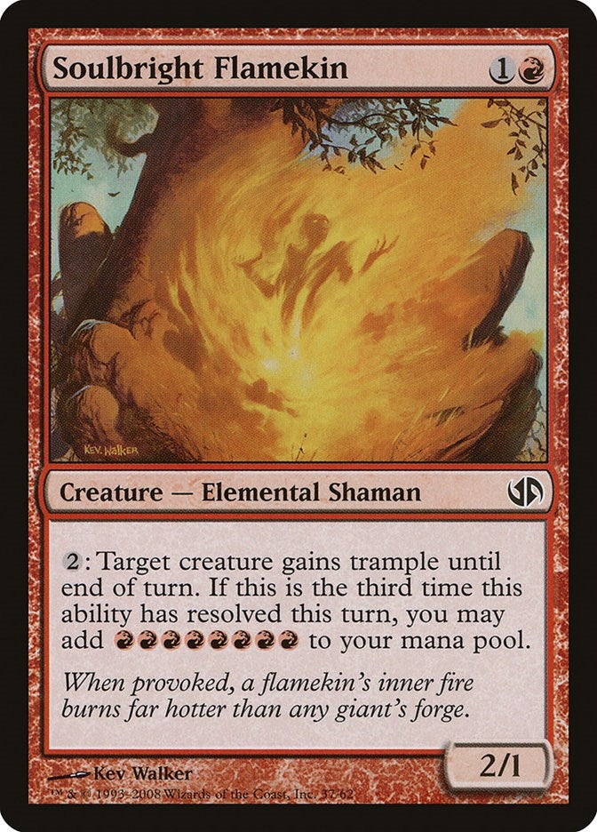 Image for Soulbright Flamekin (37) (Duel Decks: Jace vs. Chandra) - Magic: The Gathering