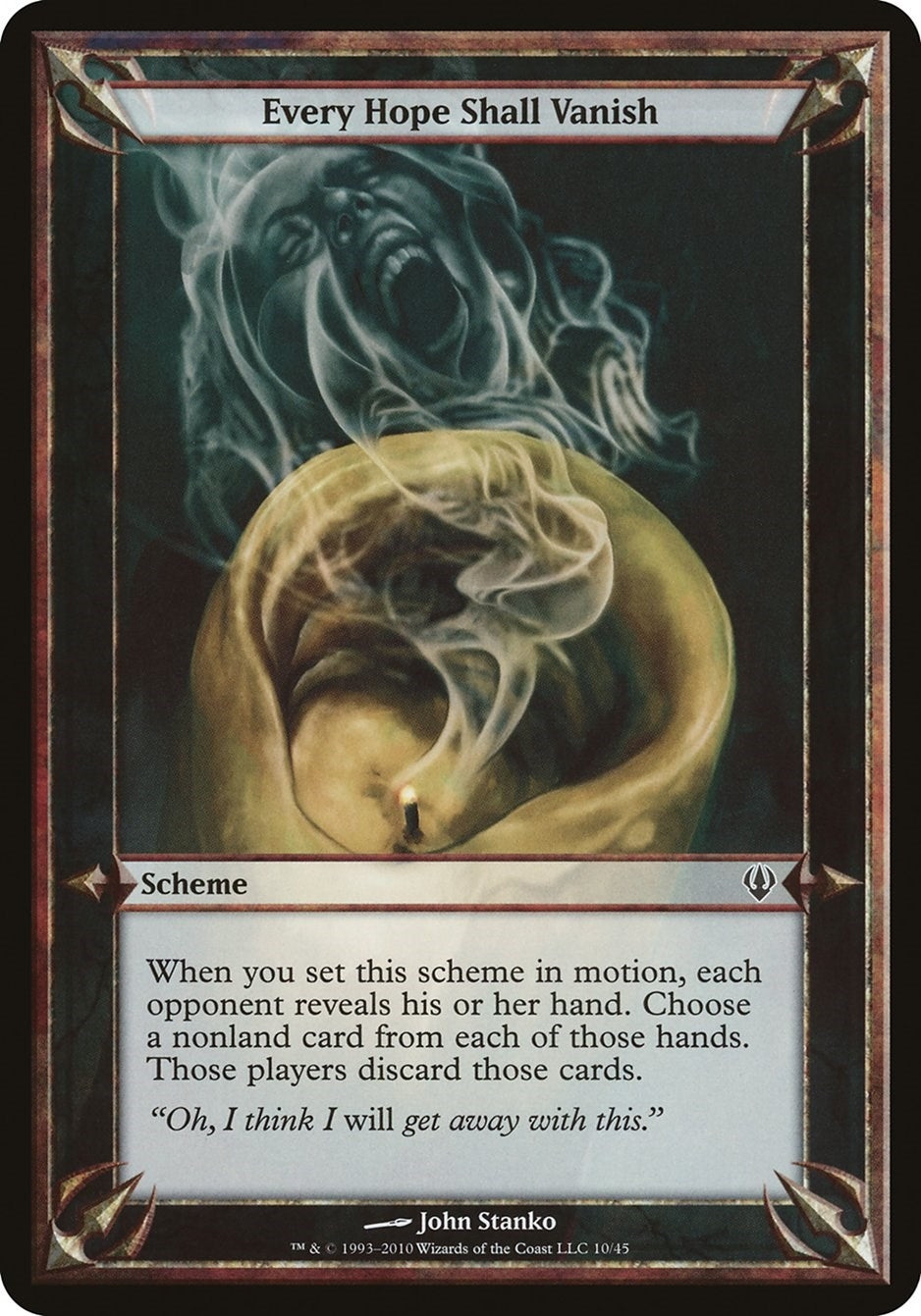 Image for Every Hope Shall Vanish (Archenemy) (Oversize Cards) - Magic: The Gathering