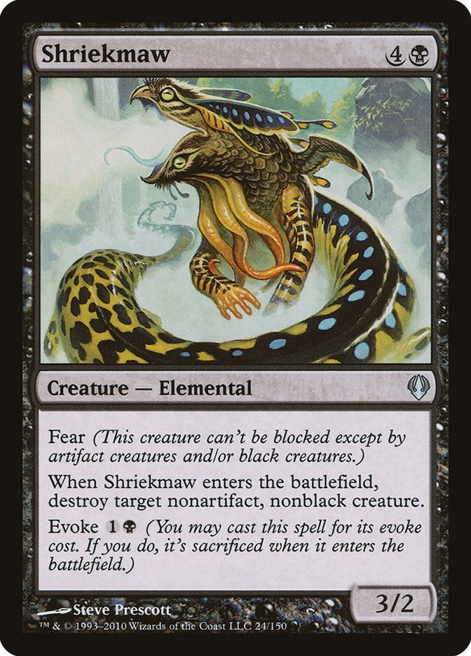 Image for Shriekmaw (24) (Archenemy) - Magic: The Gathering