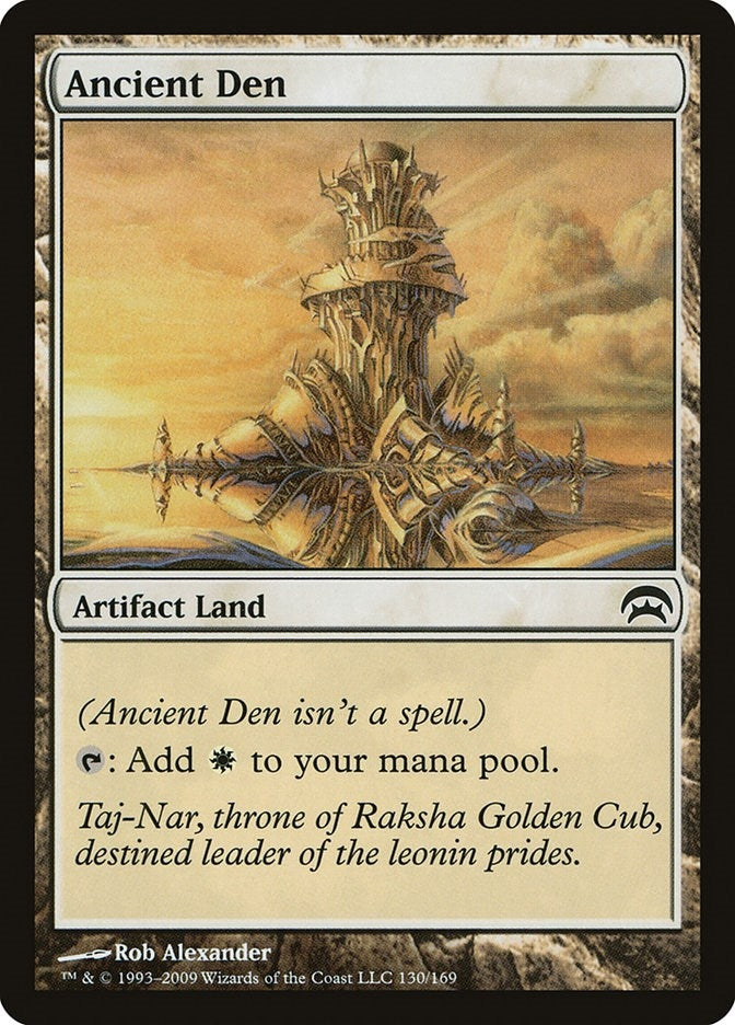 Image for Ancient Den (130) (Planechase) - Magic: The Gathering