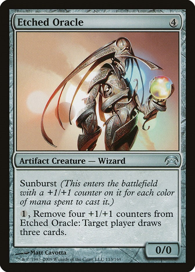 Image for Etched Oracle (113) (Planechase) - Magic: The Gathering