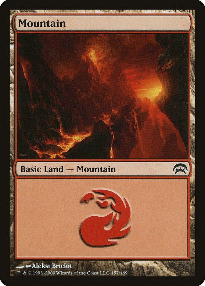 Image for Mountain (157) (157) (Planechase) - Magic: The Gathering