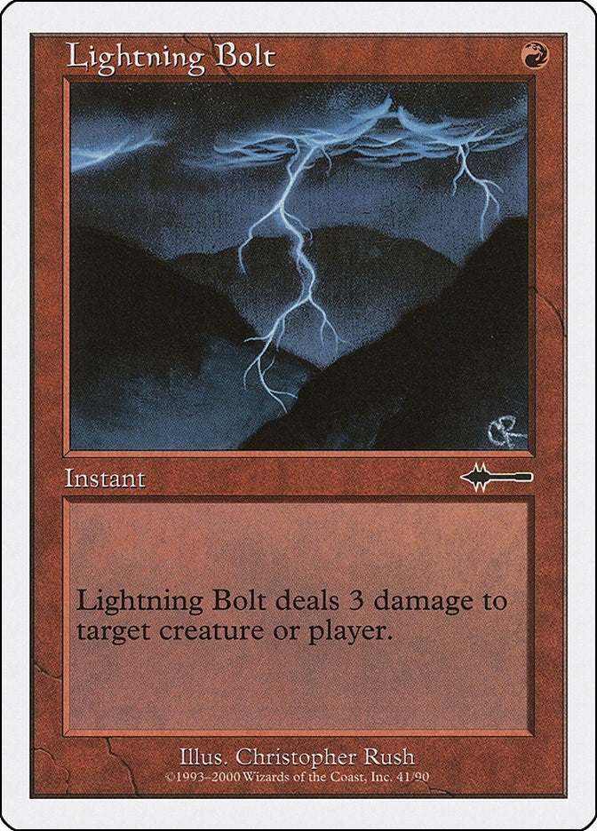 Image for Lightning Bolt (41) (Beatdown Box Set) - Magic: The Gathering