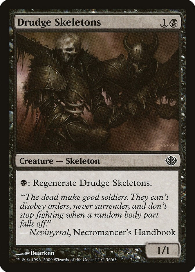 Image for Drudge Skeletons (36) (Duel Decks: Garruk vs. Liliana) - Magic: The Gathering