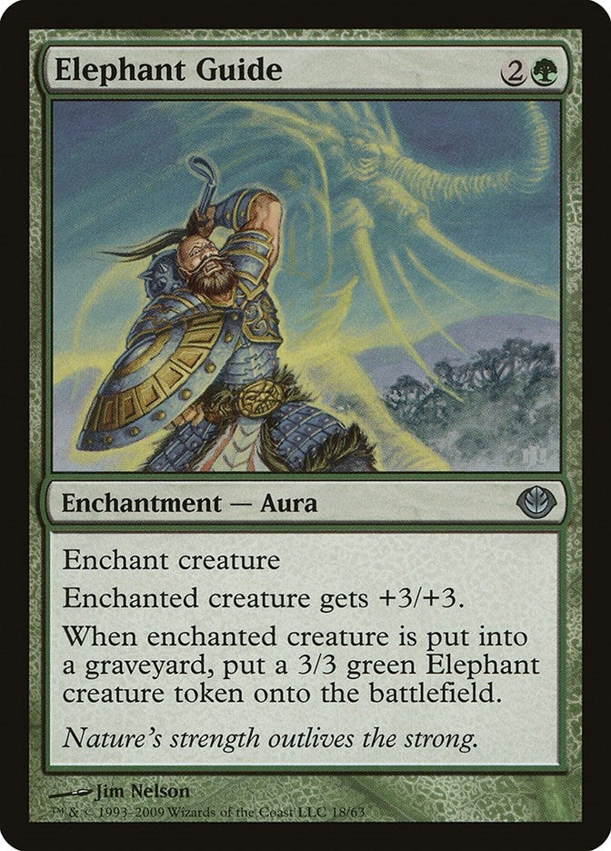 Image for Elephant Guide (18) (Duel Decks: Garruk vs. Liliana) - Magic: The Gathering