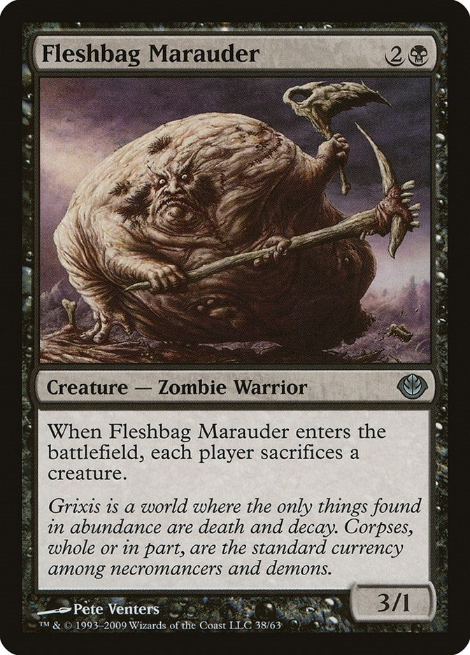 Image for Fleshbag Marauder (38) (Duel Decks: Garruk vs. Liliana) - Magic: The Gathering