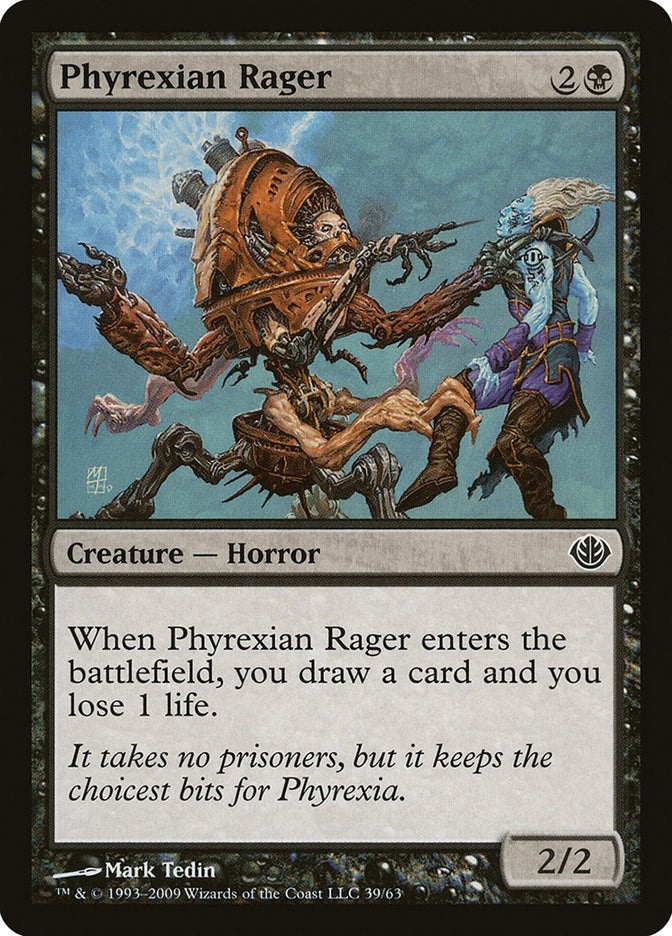 Image for Phyrexian Rager (39) (Duel Decks: Garruk vs. Liliana) - Magic: The Gathering
