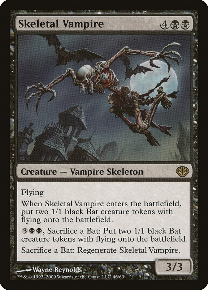 Image for Skeletal Vampire (46) (Duel Decks: Garruk vs. Liliana) - Magic: The Gathering