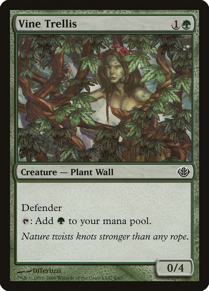 Image for Vine Trellis (4) (Duel Decks: Garruk vs. Liliana) - Magic: The Gathering