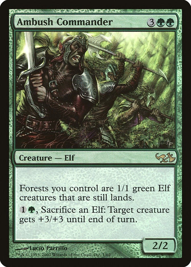 Image for Ambush Commander (1) (Duel Decks: Elves vs. Goblins) - Magic: The Gathering