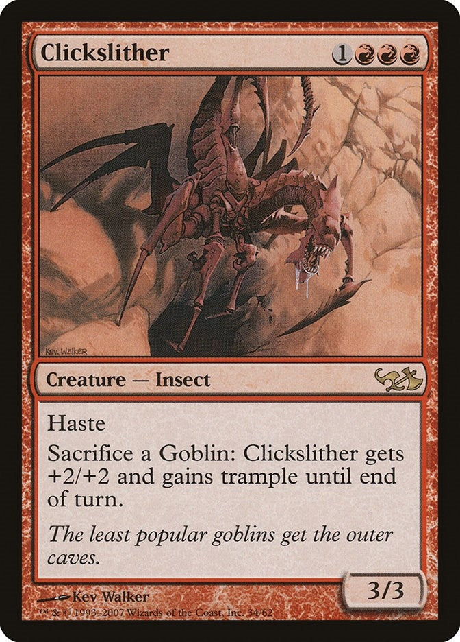 Image for Clickslither (34) (Duel Decks: Elves vs. Goblins) - Magic: The Gathering