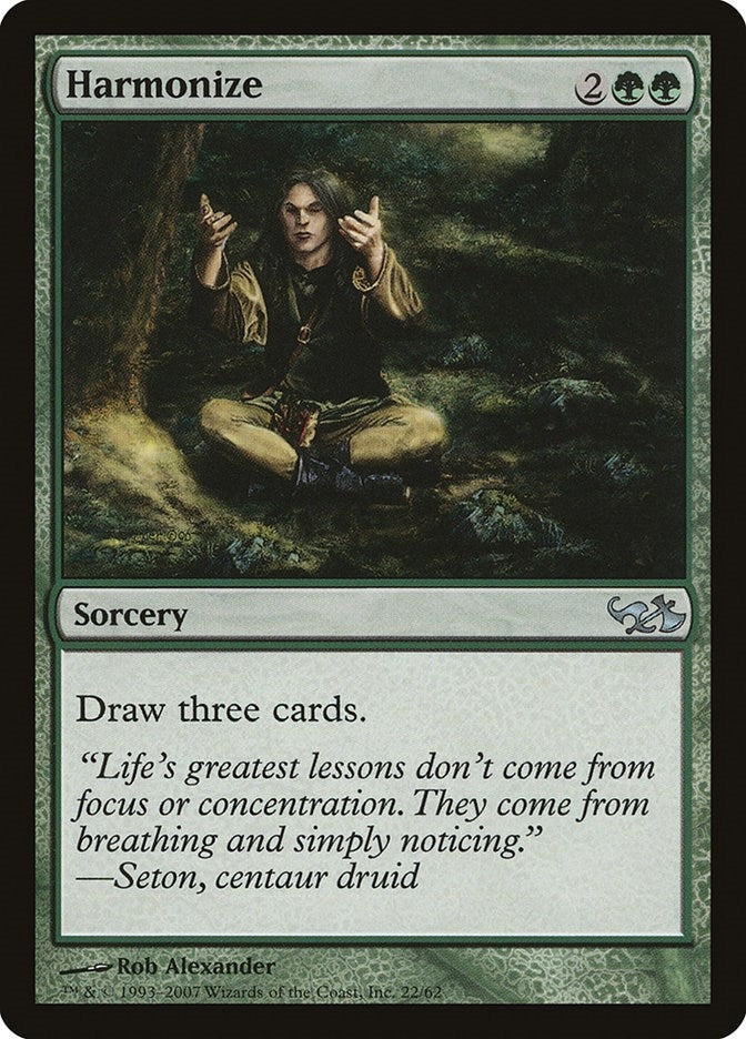 Image for Harmonize (22) (Duel Decks: Elves vs. Goblins) - Magic: The Gathering