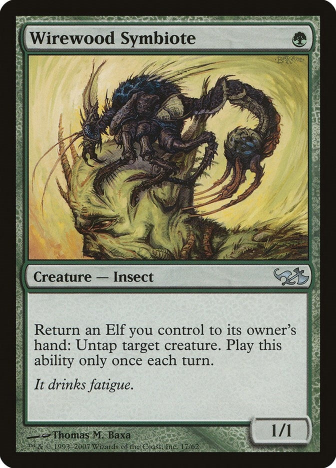 Image for Wirewood Symbiote (17) (Duel Decks: Elves vs. Goblins) - Magic: The Gathering