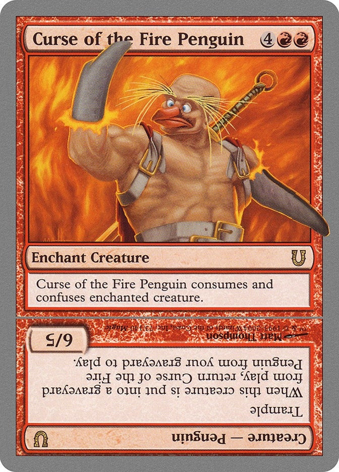 Image for Curse of the Fire Penguin (73) (Unhinged) - Magic: The Gathering