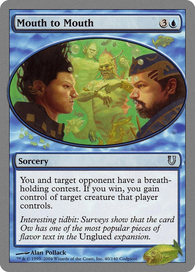 Image for Mouth to Mouth (40) (Unhinged) - Magic: The Gathering