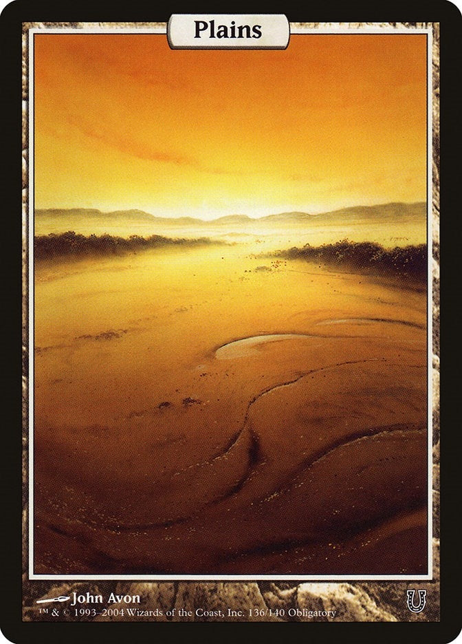 Image for Plains - Full Art (136) (Unhinged) - Magic: The Gathering