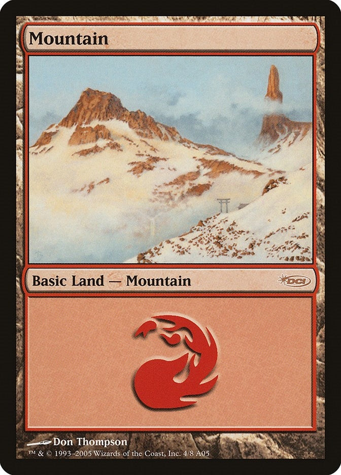 Image for Mountain (2005) (4) (Arena Promos) - Magic: The Gathering