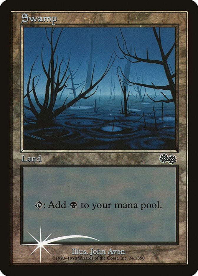 Image for Swamp (1999) (341) (Arena Promos) - Magic: The Gathering