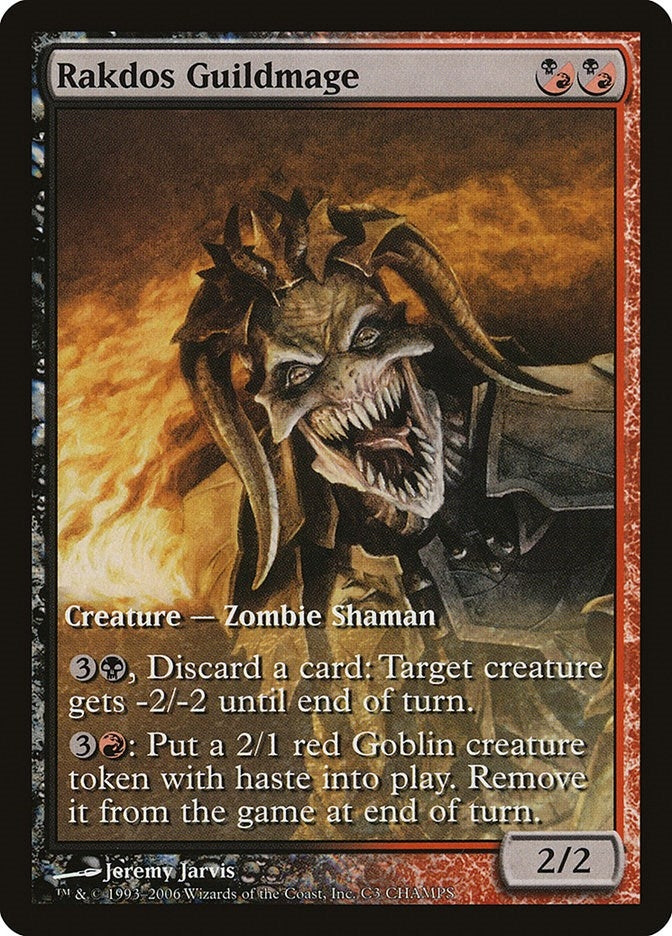 Image for Rakdos Guildmage (3) (Champs Promos) - Magic: The Gathering
