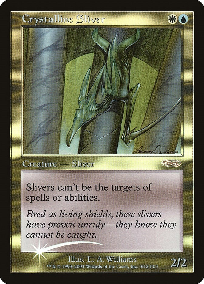 Image for Crystalline Sliver (3) (FNM Promos) - Magic: The Gathering