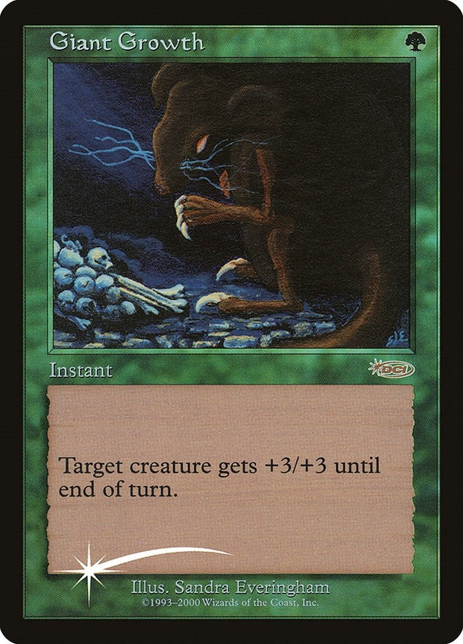Image for Giant Growth (FNM Promos) - Magic: The Gathering