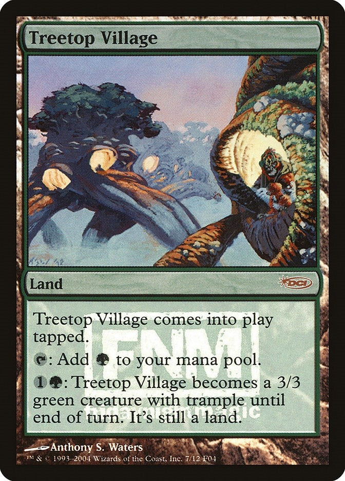 Image for Treetop Village (7) (FNM Promos) - Magic: The Gathering
