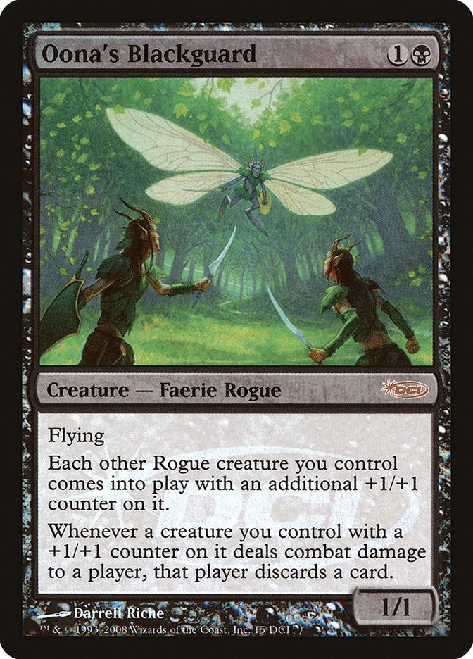 Image for Oona's Blackguard (15) (WPN & Gateway Promos) - Magic: The Gathering