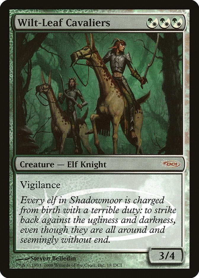 Image for Wilt-Leaf Cavaliers (18) (WPN & Gateway Promos) - Magic: The Gathering