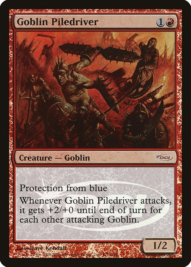 Image for Goblin Piledriver (4) (Judge Promos) - Magic: The Gathering