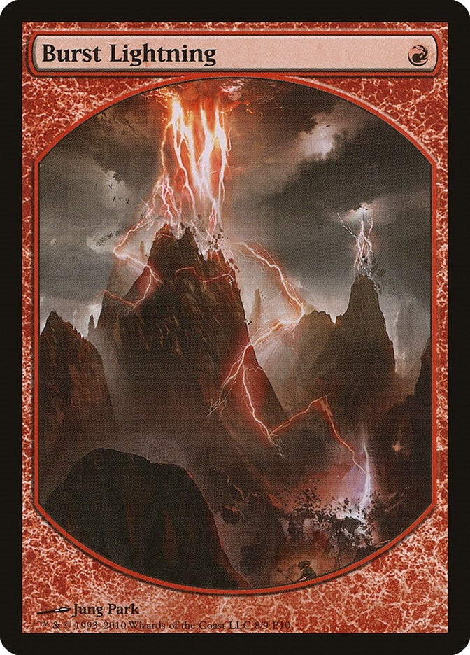 Image for Burst Lightning (8) (Magic Player Rewards) - Magic: The Gathering