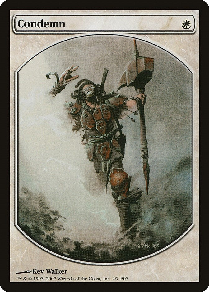 Image for Condemn (2) (Magic Player Rewards) - Magic: The Gathering