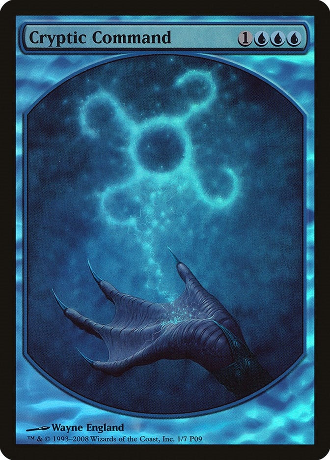 Image for Cryptic Command (1) (Magic Player Rewards) - Magic: The Gathering