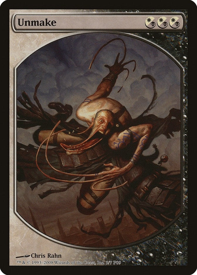 Image for Unmake (3) (Magic Player Rewards) - Magic: The Gathering
