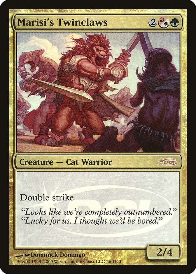 Image for Marisi's Twinclaws (26) (WPN & Gateway Promos) - Magic: The Gathering