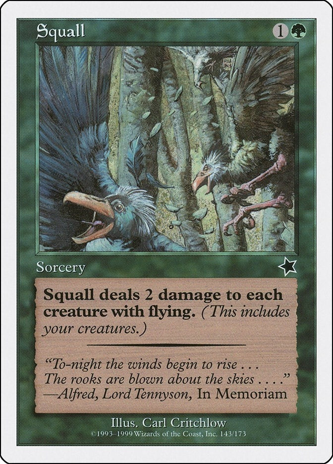 Image for Squall (143) (Starter 1999) - Magic: The Gathering
