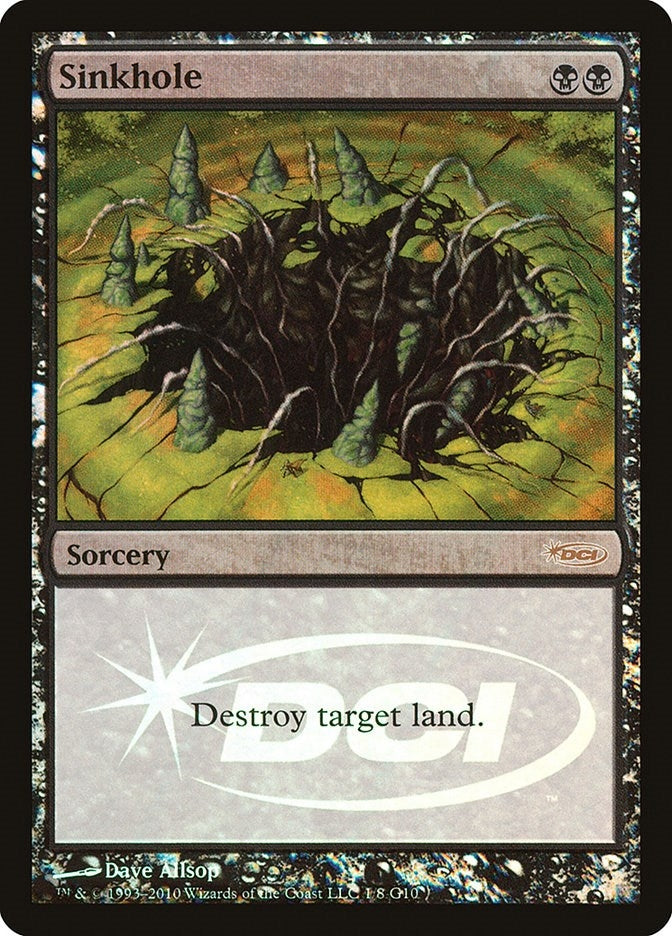 Image for Sinkhole (1) (Judge Promos) - Magic: The Gathering