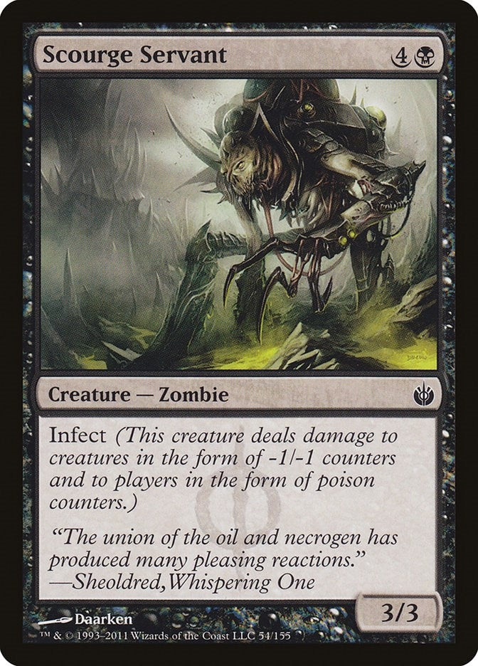 Image for Scourge Servant (54) (Mirrodin Besieged) - Magic: The Gathering