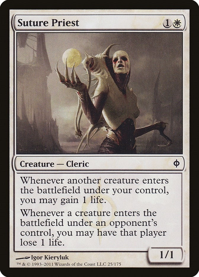 Image for Suture Priest (25) (New Phyrexia) - Magic: The Gathering
