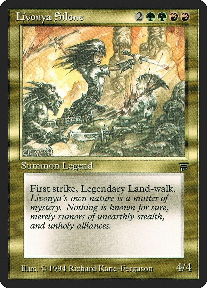 Image for Livonya Silone (Legends) - Magic: The Gathering