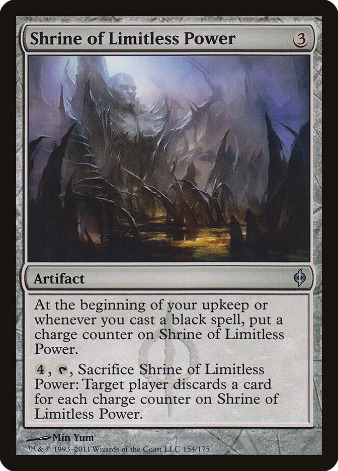 Image for Shrine of Limitless Power (154) (New Phyrexia) - Magic: The Gathering