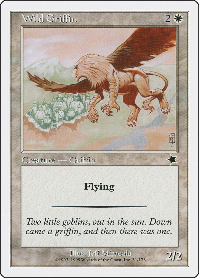 Image for Wild Griffin (31) (Starter 1999) - Magic: The Gathering