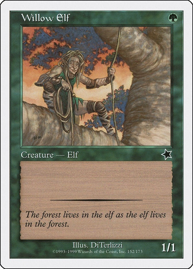 Image for Willow Elf (152) (Starter 1999) - Magic: The Gathering