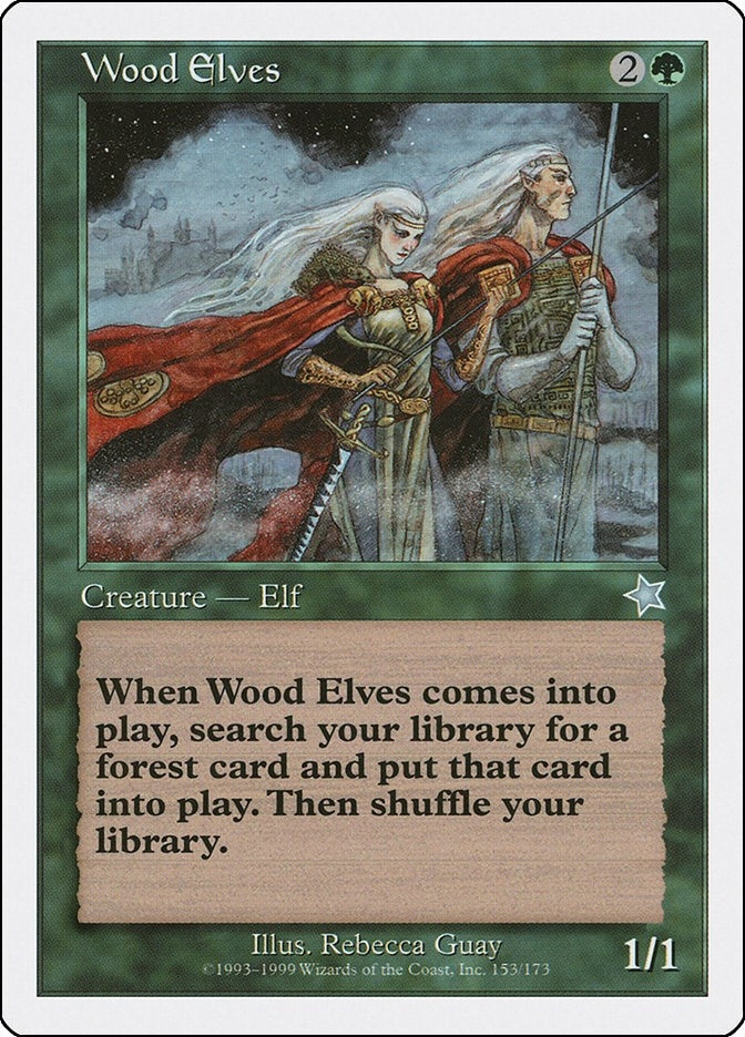 Image for Wood Elves (153) (Starter 1999) - Magic: The Gathering