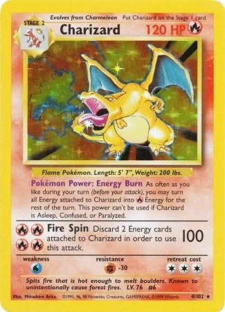 Image for Charizard (004/102) (Base Set) - Pokemon