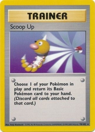 Image for Scoop Up (078/102) (Base Set) - Pokemon