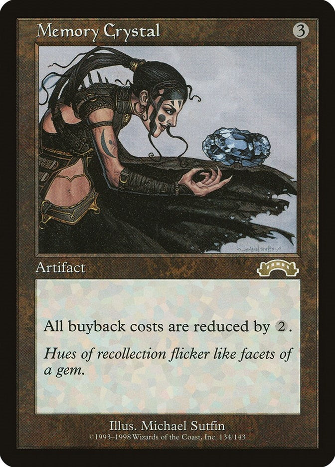 Image for Memory Crystal (134) (Exodus) - Magic: The Gathering