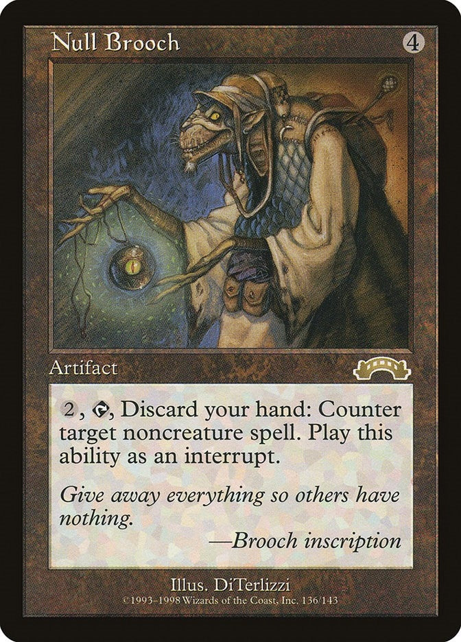 Image for Null Brooch (136) (Exodus) - Magic: The Gathering